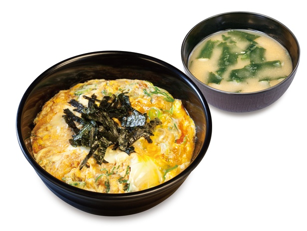 忙しい朝にぴったりの定食！「玉子丼」が新発売｜ウォーカープラス