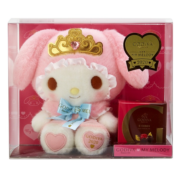 プリンセス風のキティとマイメロがかわいすぎる！GODIVAのバレンタイン