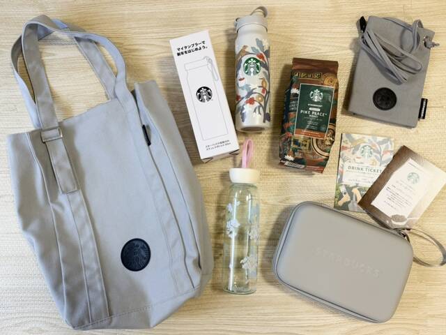 スターバックス福袋2026】毎年激戦の「スタバ福袋」、実際どうだった