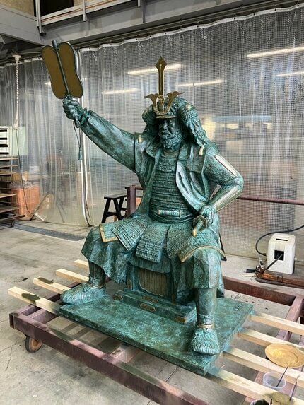 戦国武将・毛利元就の銅像が16日に除幕へ 「銅像は未来の子どもたちへ