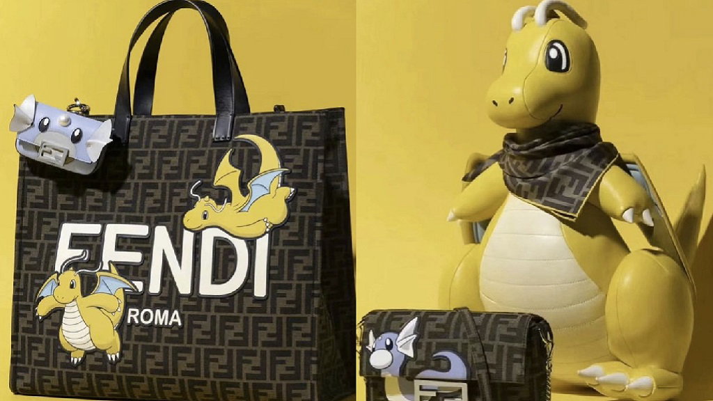 Fendi x Frgmnt x Pokémon collab celebrates Year of the Dragon