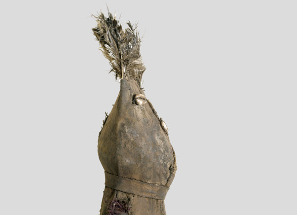 金属マスク アフリカ セヌホ族 呪術 秘境 神像 呪像 金属マスク