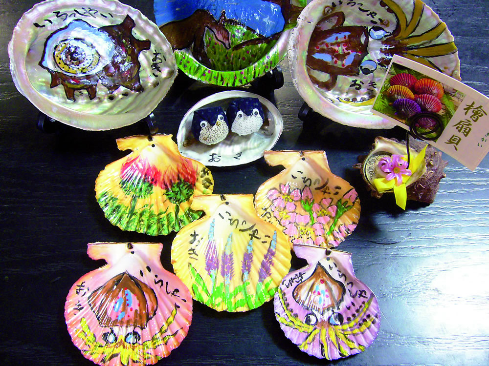 じょんじょん 貝細工 | 西ノ島町観光協会