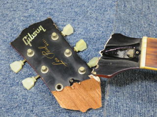 Gibson les paul レスポール ネック補修あり ギブソン・レスポール
