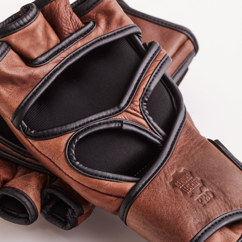 PRO HERITAGE BROWN LEATHER パンチング ミット 【公式通販】
