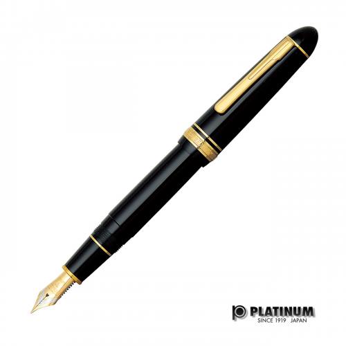 PLATINUM CENTURY #3776 廻り止め招き猫万年筆字幅M