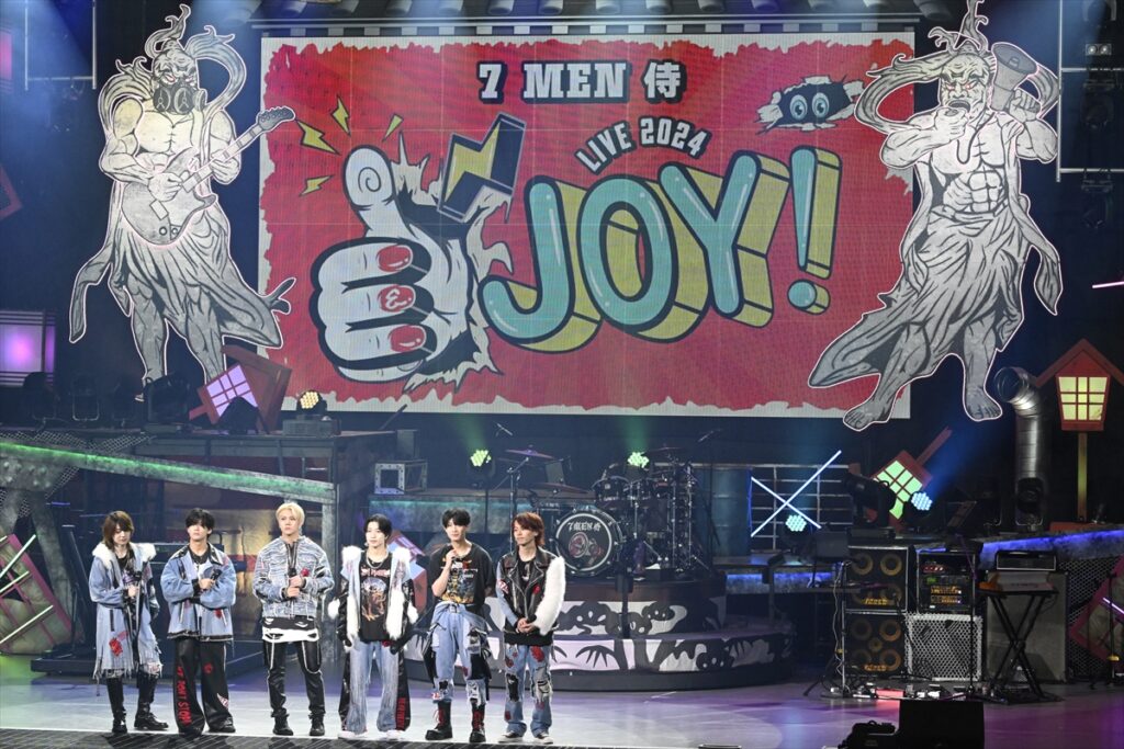 7 MEN 侍 ライブBlu-ray andJOY! 7MEN侍 LIVE 2024 and JOY！ Blu-ray 7MEN