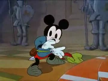 ディズニー セル画 ミッキーの巨人退治 ディズニー ミッキーマウス