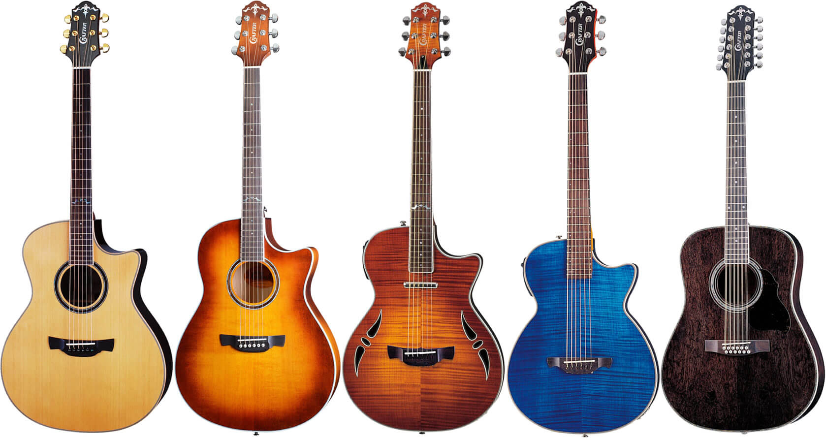 CRAFTER エレキアコースティックギター エレアコ TC-035N 送料無料