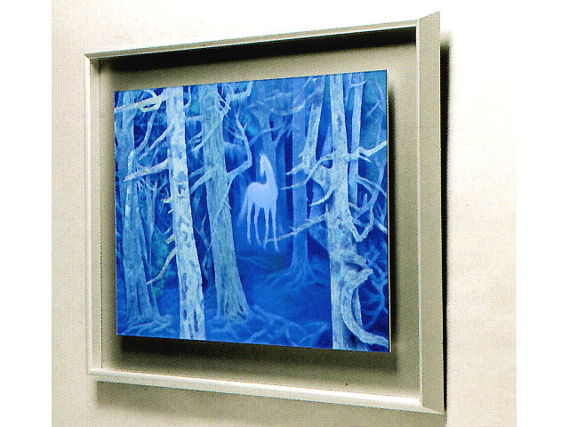 東山魁夷「白馬の森」彩美版プレミアム 複製画 最高級複製画｜絵画販売
