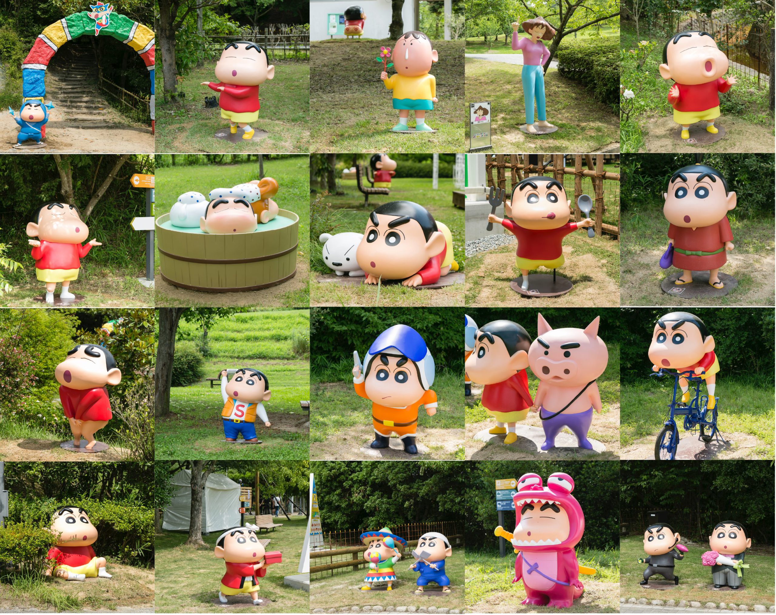 しんちゃん好き必見！】冬休みは、淡路島でしんちゃん一家と「記念写真