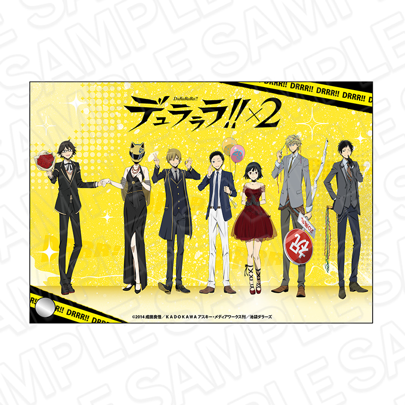 原作20周年『デュラララ!!』ポップアップショップが池袋で開催！臨也や