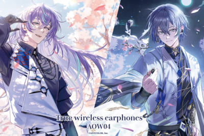 にじさんじ」小柳ロウ・星導ショウのボイス入りワイヤレスイヤホンが3