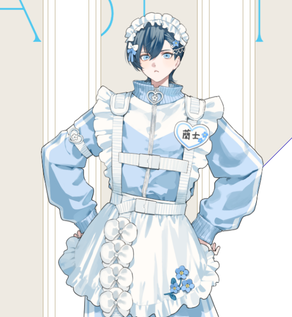 BOYS be MAID ! ボーイズビーメイド 菊 秋明 フォト風カード BOYS be