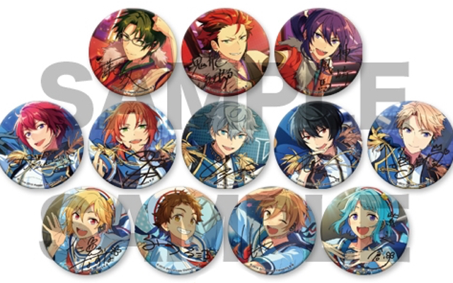 あんスタ 朔間零 ポートレートサイン缶バッジ ポトレ缶 あんさんぶる