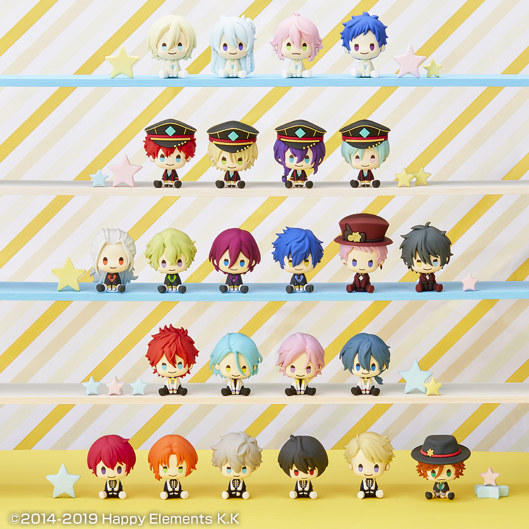 あんスタ×一番くじ」ラバーフィギュア全49種に「これは沼」「みんなで