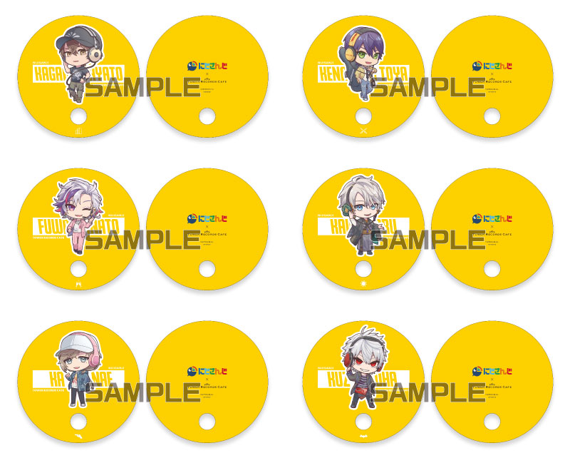 にじさんじ タワレコ 葛葉 叶 不破湊 甲斐田晴 クリアファイル まとめ