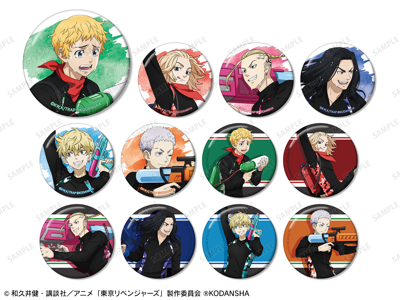 東京卍リベンジャーズ 九井一 バッジ】アルティメ] 東リべ 九井一 原画展