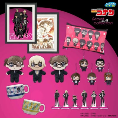 名探偵コナン×セガ ラッキーくじ」降谷・松田らの黒スーツが爆イケ！全