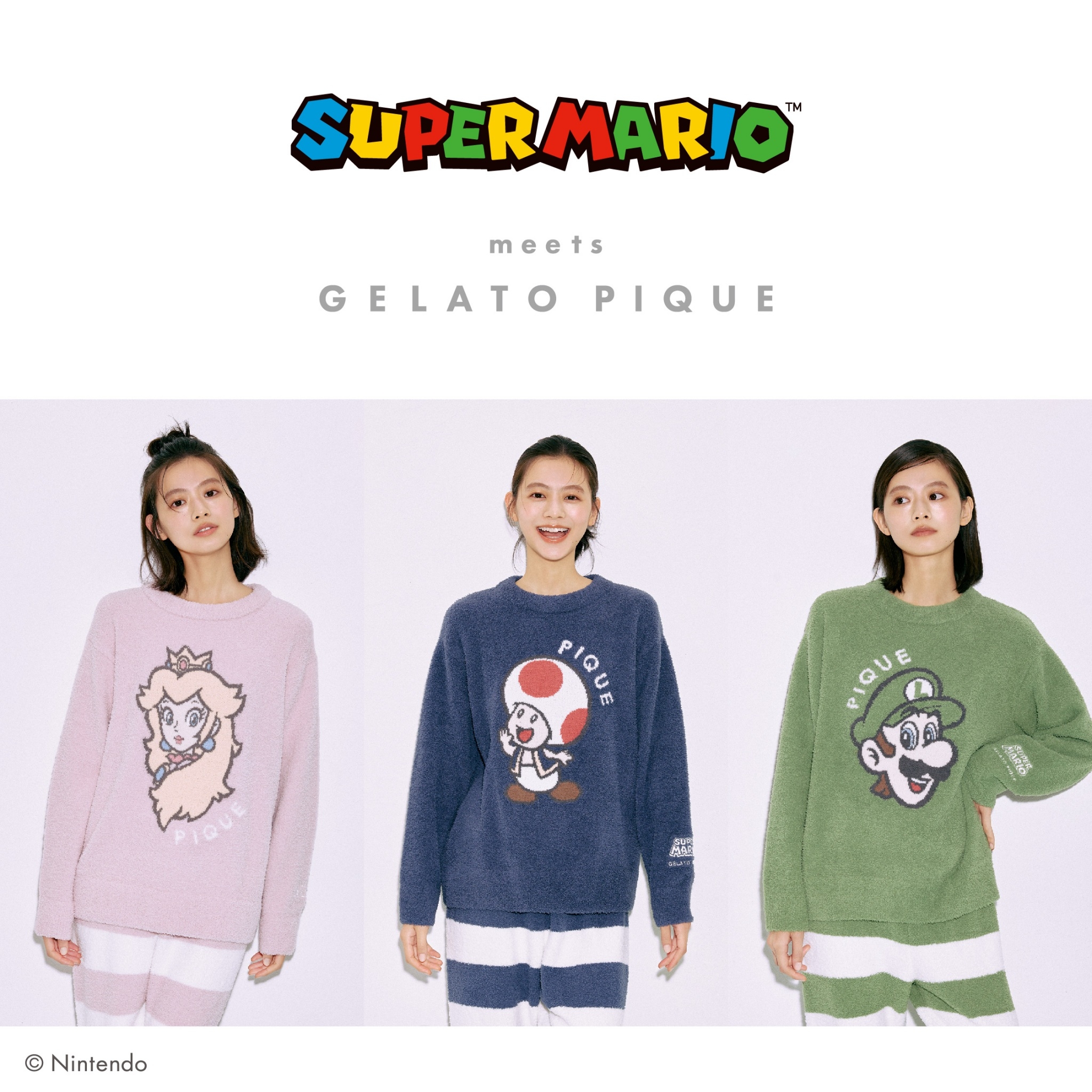 マリオ×ジェラピケ」なりきりルームウェアなど全32型！カップやポーチ