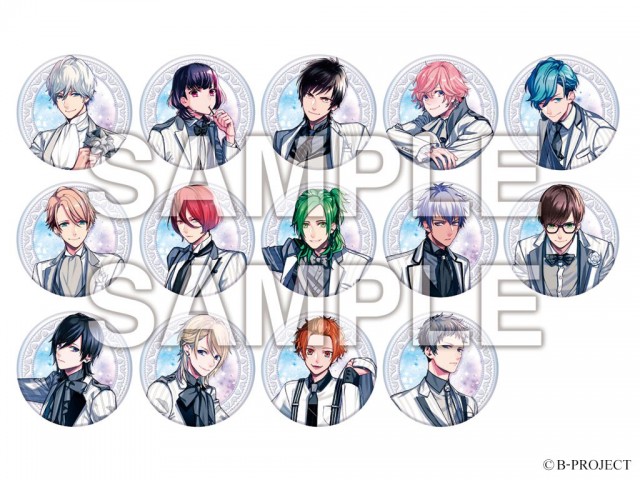 Bプロ B-project 缶バッチ Bプロ B-project 缶バッチ B-PROJECT 6TH