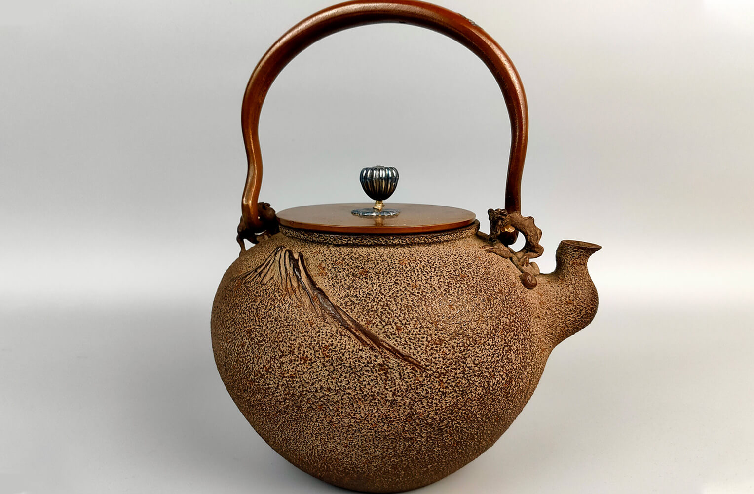 茶道具 鉄瓶 亀文堂鉄壺 鯉のぼり 茶道具 鉄瓶 亀文堂鉄壺 鯉のぼり 亀