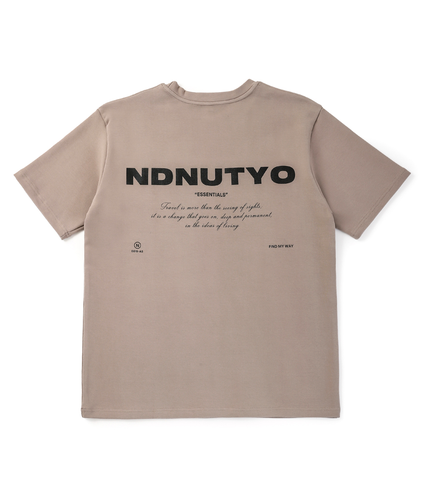 SWEAT BIG TEE / GREIGE | NIL DUE / NIL UN TOKYO