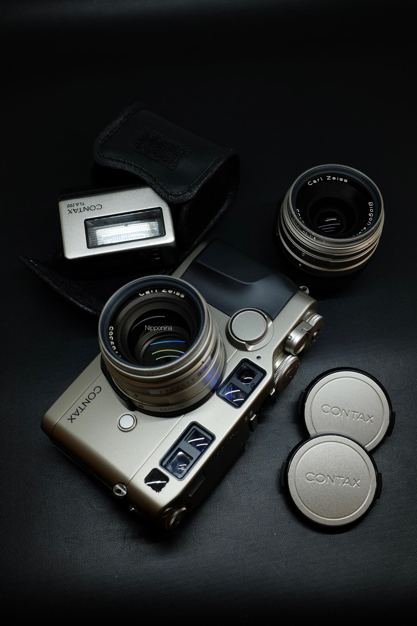 マ*ラ様 CONTAX G1＋45mm F2レンズ TLA 200フラッシュ、フ CONTAX G2