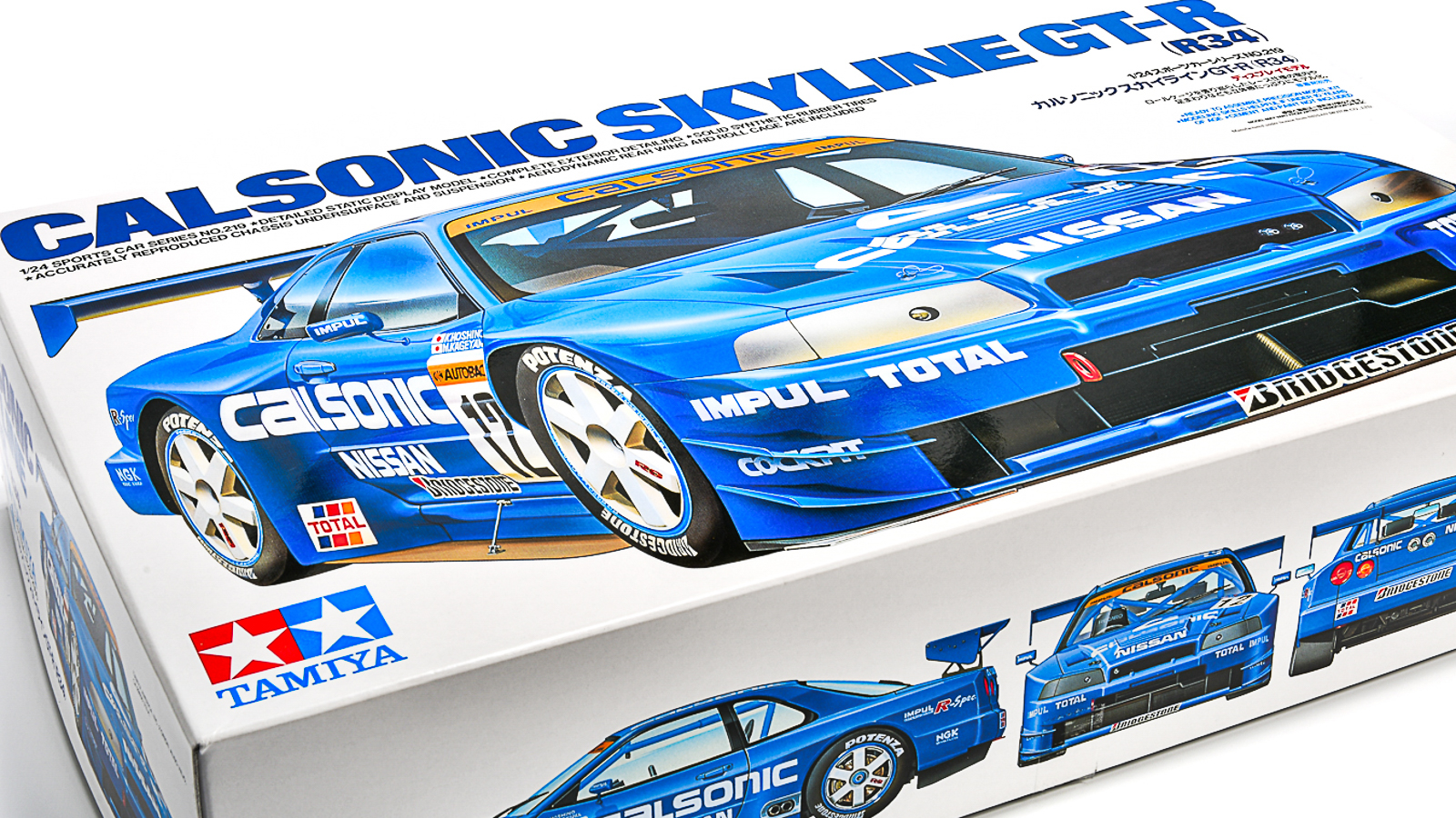 タミヤ 1/10 RC カルソニックスカイラインGT-R（R34） TL-01 Amazon.co
