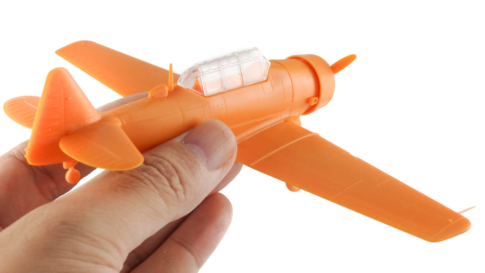 HAMILTON 飛行機模型 オレンジ色 HAMILTON 飛行機模型 オレンジ色