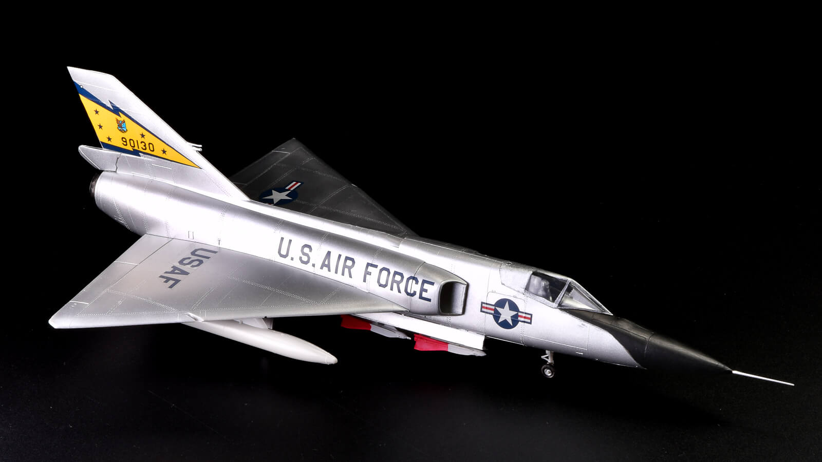 ☆美品1/72 F-106A ダイキャストモデル☆箱付き！ ハセガワ 1/72 C11 F