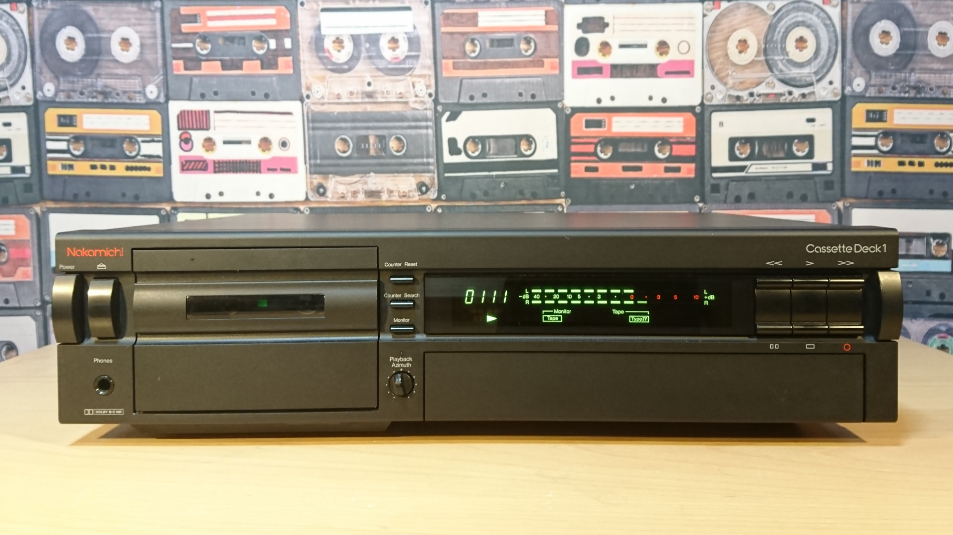 Nakamichi CassetteDeck1 カセットデッキのレンタル | スーパーカセッ