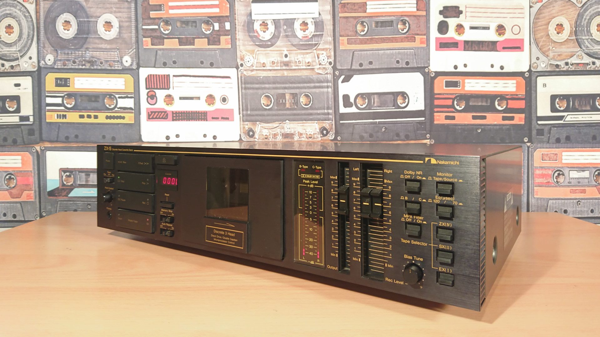 5cデッキ Nakamichi ZX-5の紹介 | スーパーカセッターズ SuperCassetters'