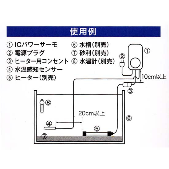 15〜35度まで制御可能 コトブキ工芸 ICパワーサーモ ET-1000X 送料無料