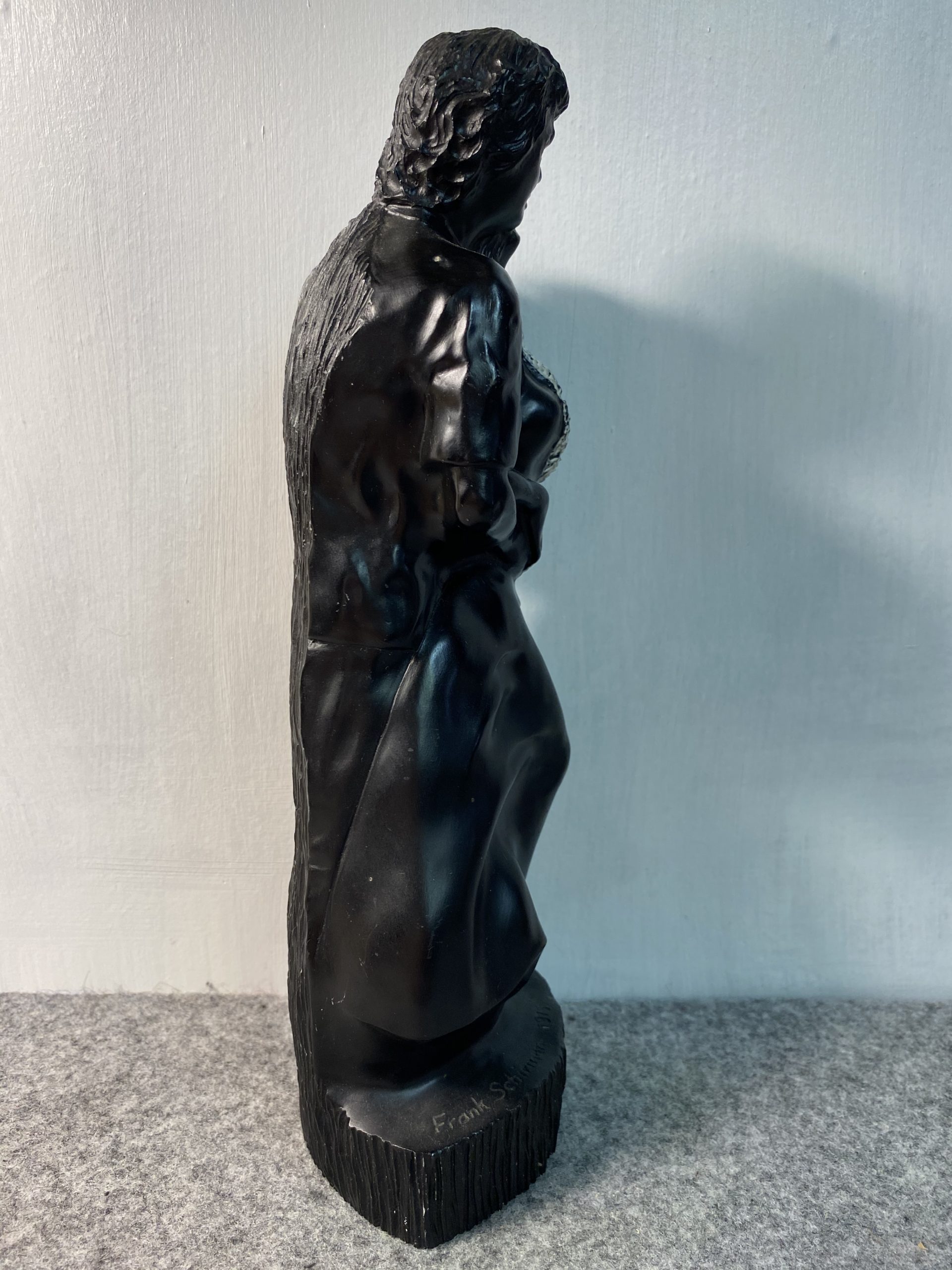 1970s ハワイ製 フランク シャーマン 黒珊瑚 置物 | 京都アンティーク