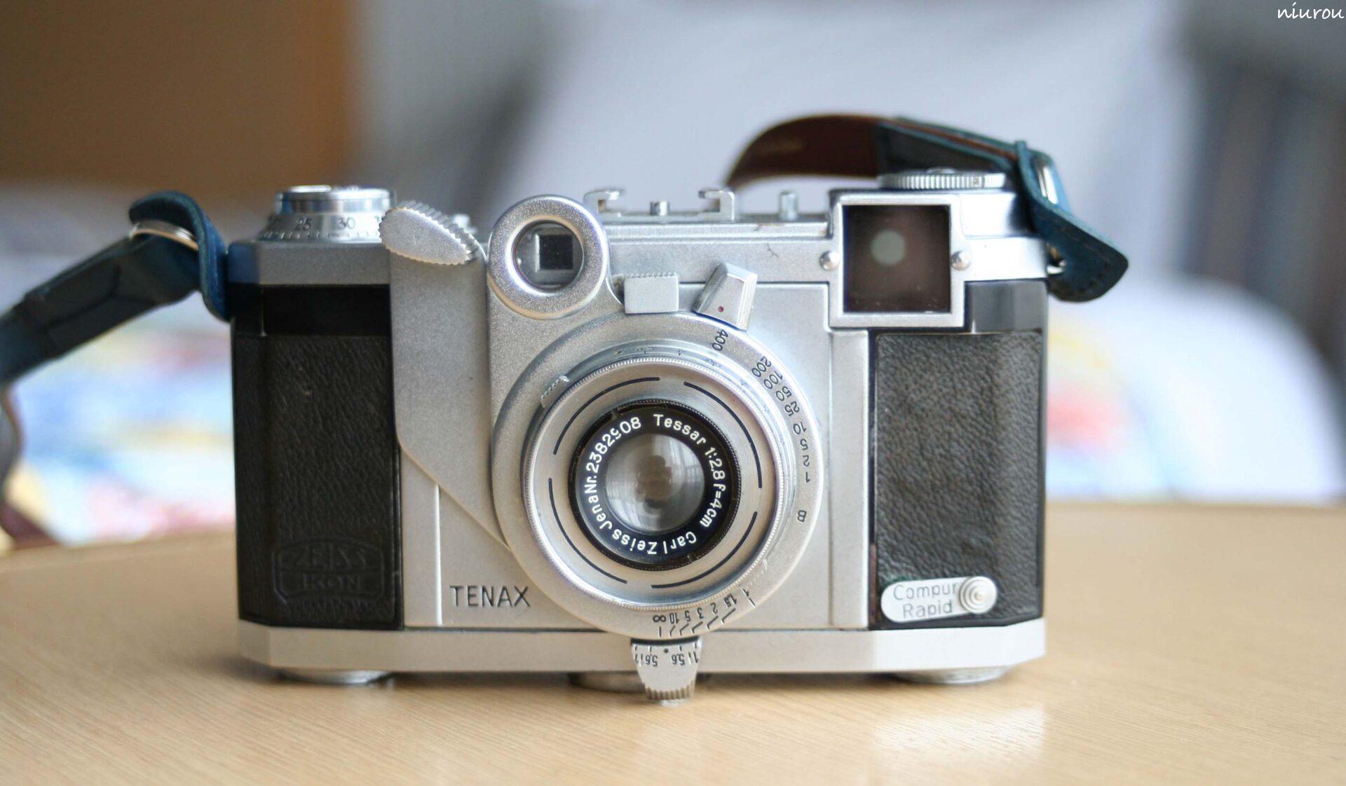 ましかく写真】ツァイス・イコン製TENAX II（1930年代製フィルムカメラ
