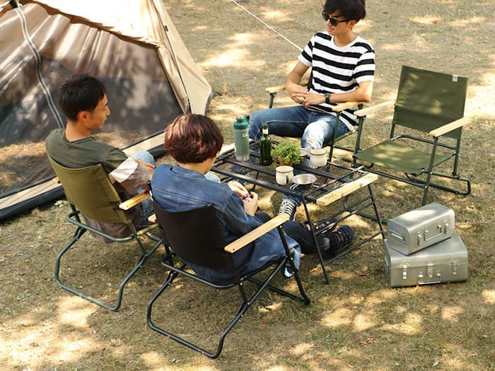 DODテキーラテーブルはアレンジ自在！耐火塗装で直火もOK | ノマド