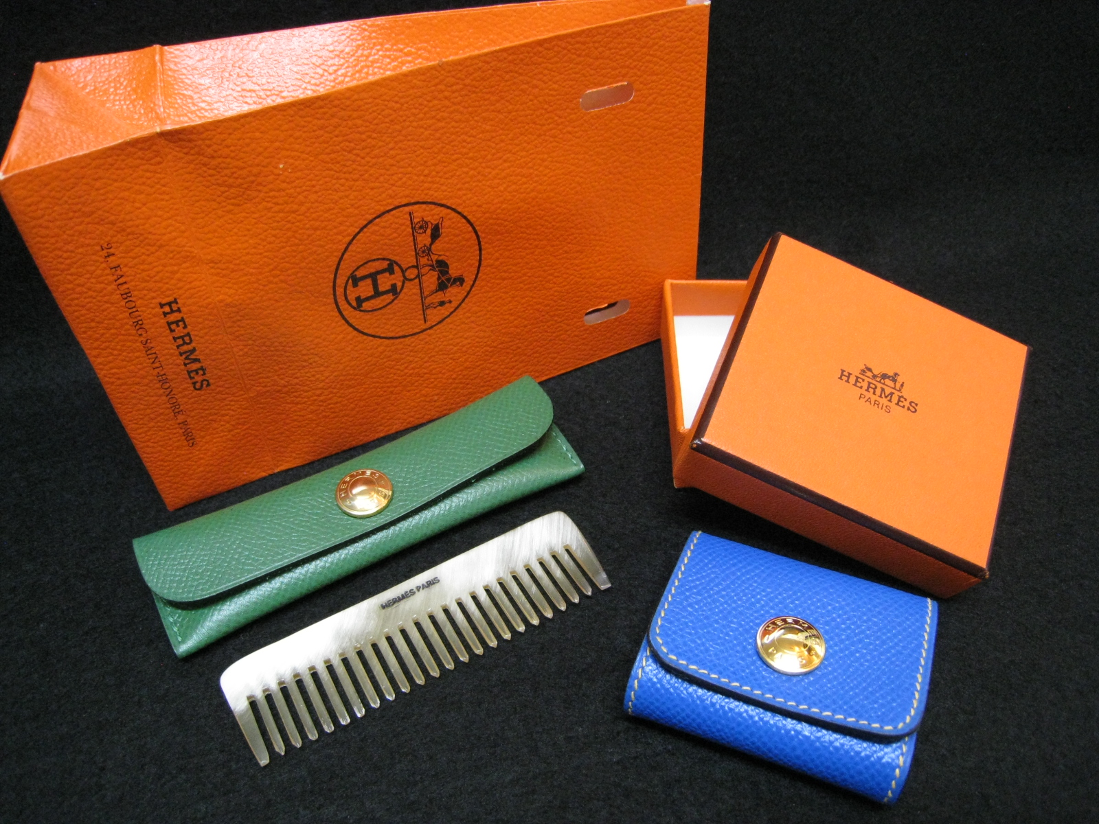 HERMES エルメス ポストイットケース/コーム 買取りさせていただきまし