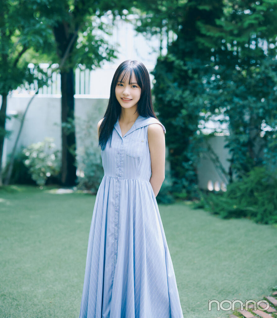 中川智尋 櫻坂46 四期生 お披露目制服生写真 直筆サイン入り 中川智尋