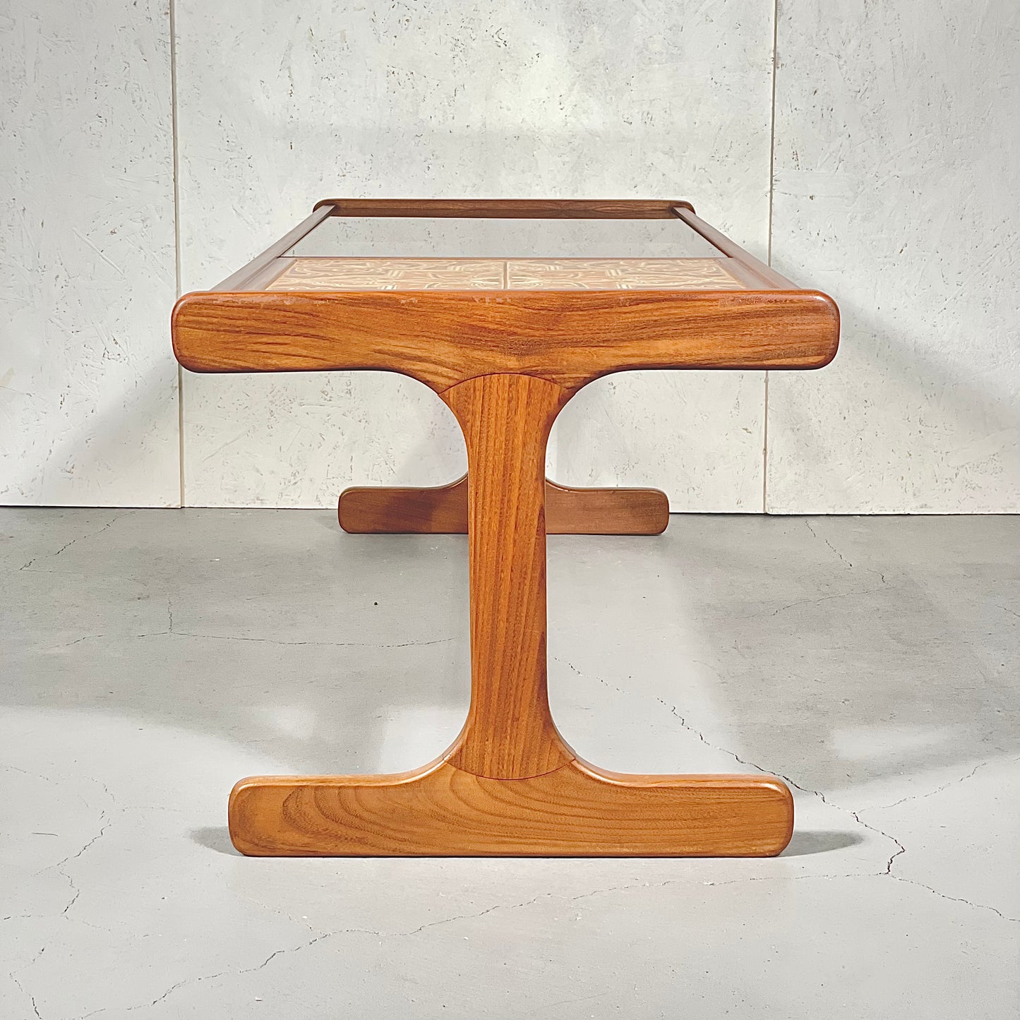 G-PLAN(ジープラン) / TILE & GLASS TOP COFFEE TABLE タイル ガラス