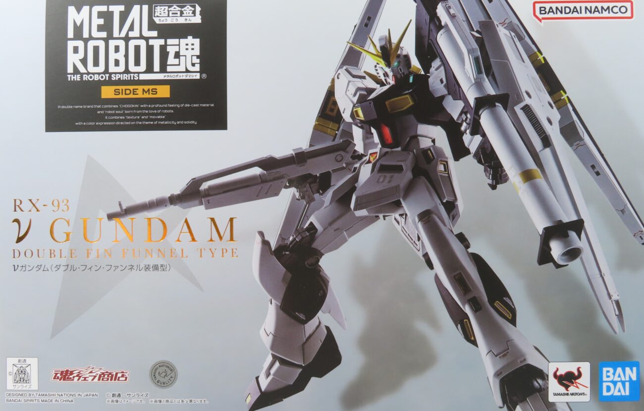 METAL ROBOT魂 νガンダム（ダブル・フィン・ファンネル装備型
