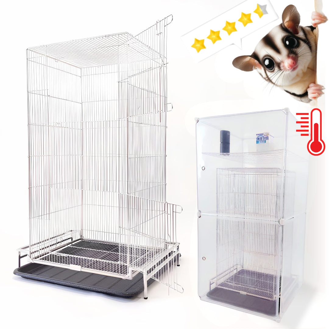 モモンガ飼育の問題は,専門用品で解決「のびも15」