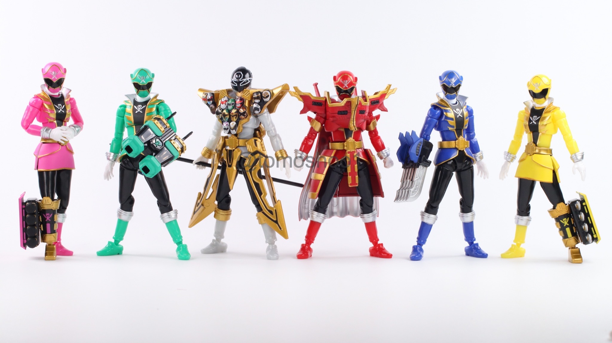 SHODO SUPER 海賊戦隊ゴーカイジャー 5体＆クロスアーマーセット SHODO