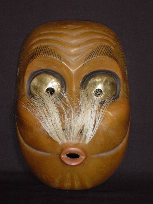 狂言面 空吹(うそぶき）