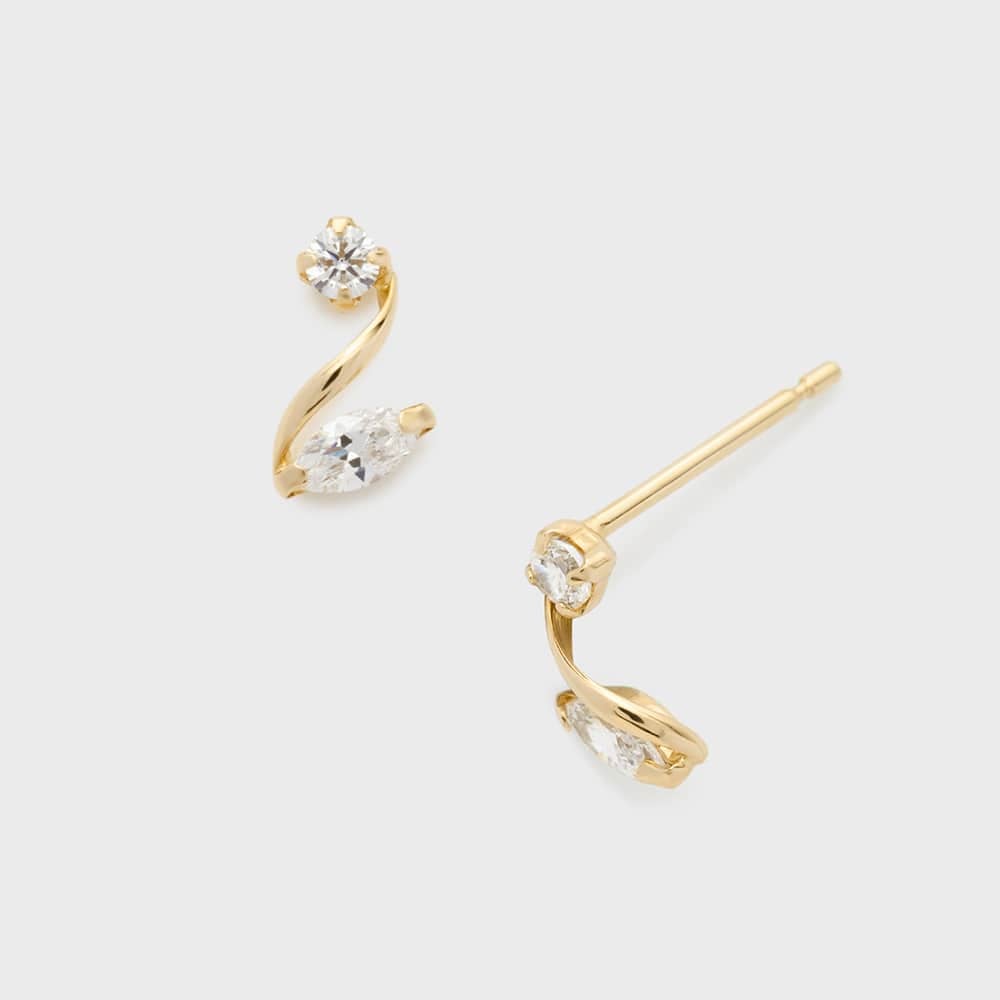 K10キュービックジルコニアピアス｜ピアス｜ノジェス 公式オンラインストア