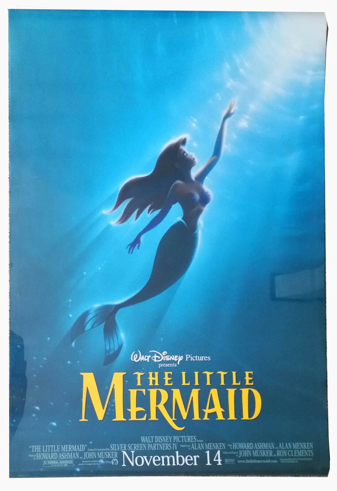 Disney's The Little Mermaid Original Teaser Poster-