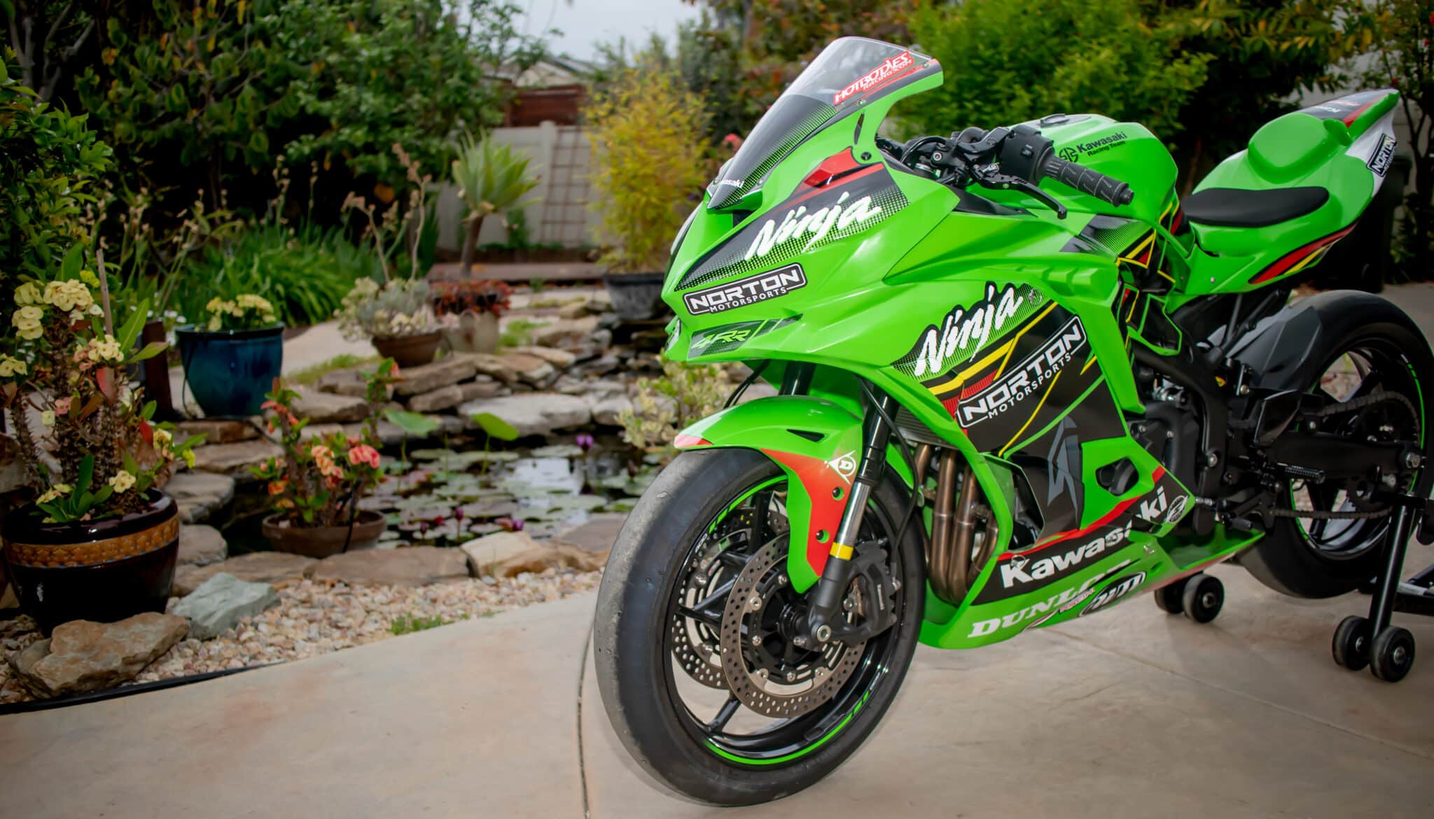 Norton Motorsports Kawasaki Ninja ZX4RR Race Motorcycle