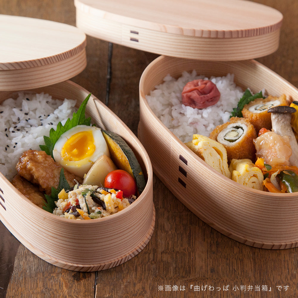 大館工芸社 曲げわっぱ 二つ重ね弁当 ｜のレン神楽坂【公式通販】発酵