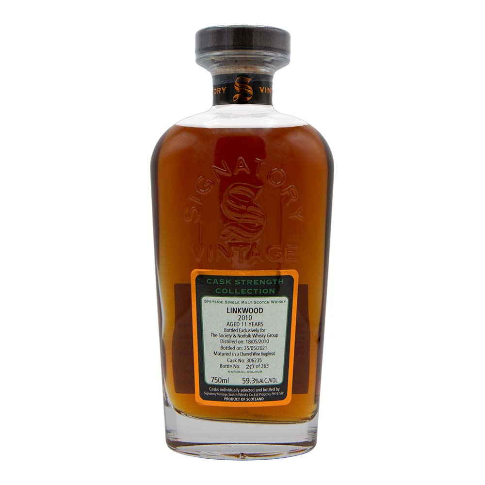 Signatory Vintage Cask Strength Collection – Linkwood 2010 – Aged