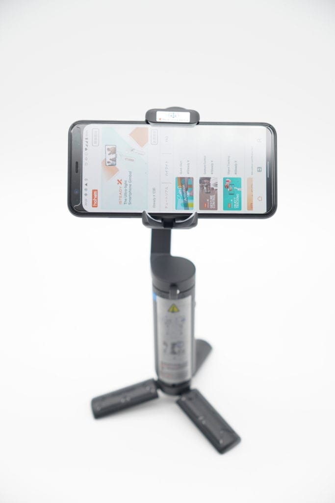 hohem XE Kit 3軸スマホ用ジンバル折りジンバルフィルライト付き